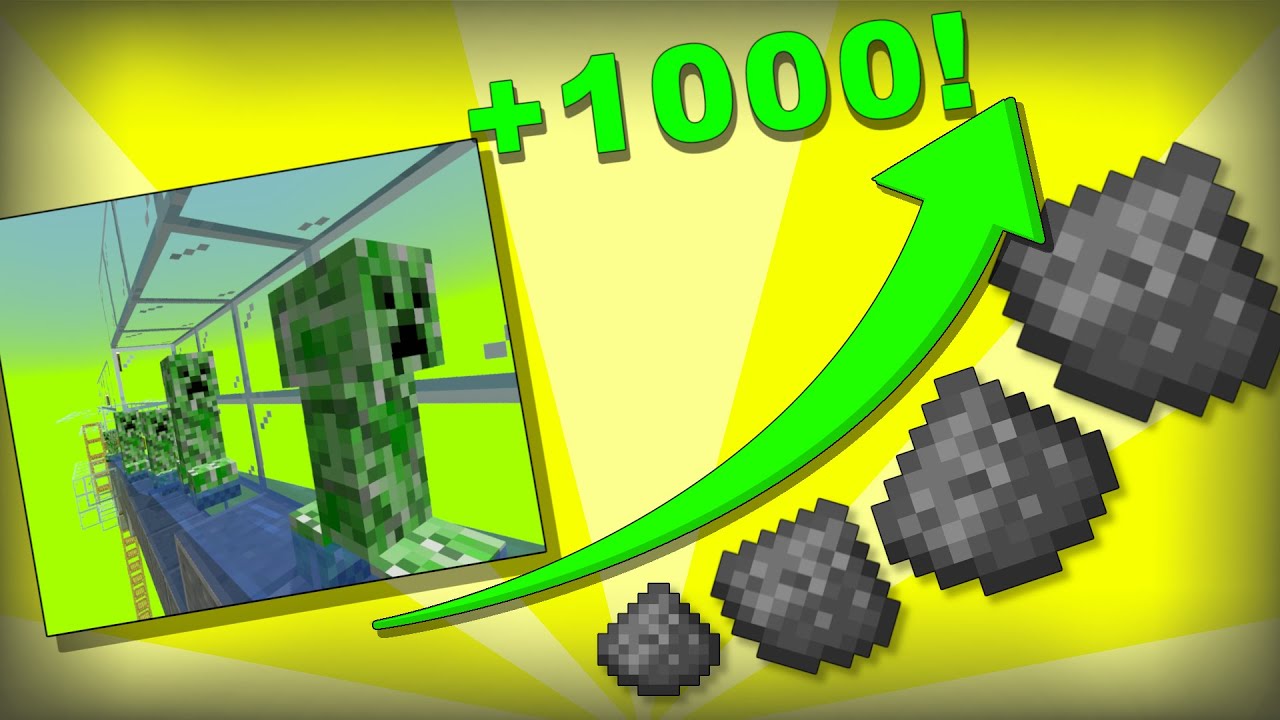 Prosta farma Creeperów CZYLI łatwa farma prochu w Minecraft ;)