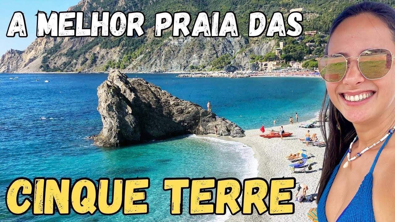 A MELHOR PRAIA DAS CINQUE TERRE! MONTEROSSO AL MARE E VERNAZZA - EUROTRIP DIA 15
