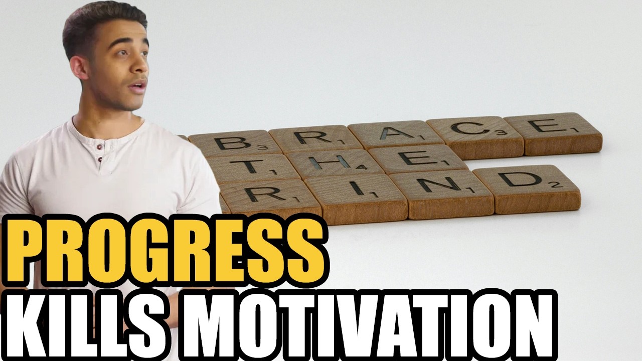 Why Motivation Crashes Right After You Start Winning (The Progress Trap Explained)