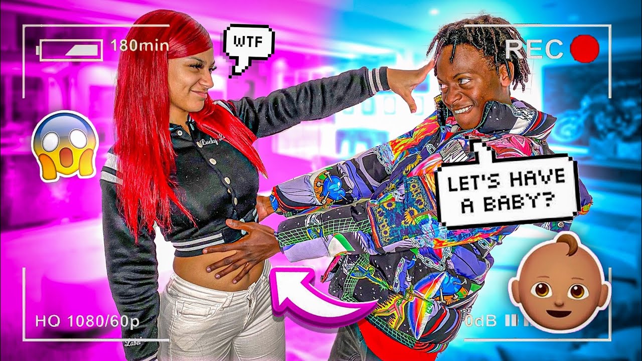 I TOLD LEXI LETS HAVE A BABY TO SEE HER REACTION 👀