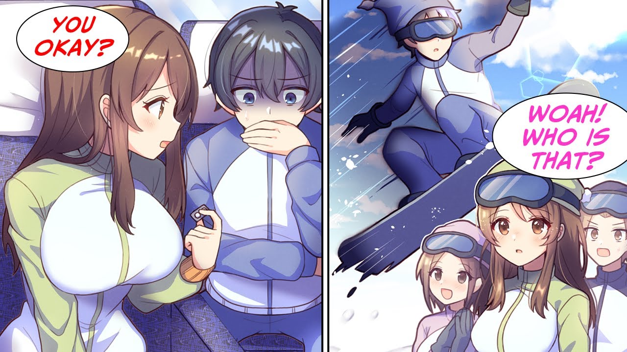 [Manga Dub] I'm actually from a snowy town... I saved the girls that were caught in a storm [RomCom]