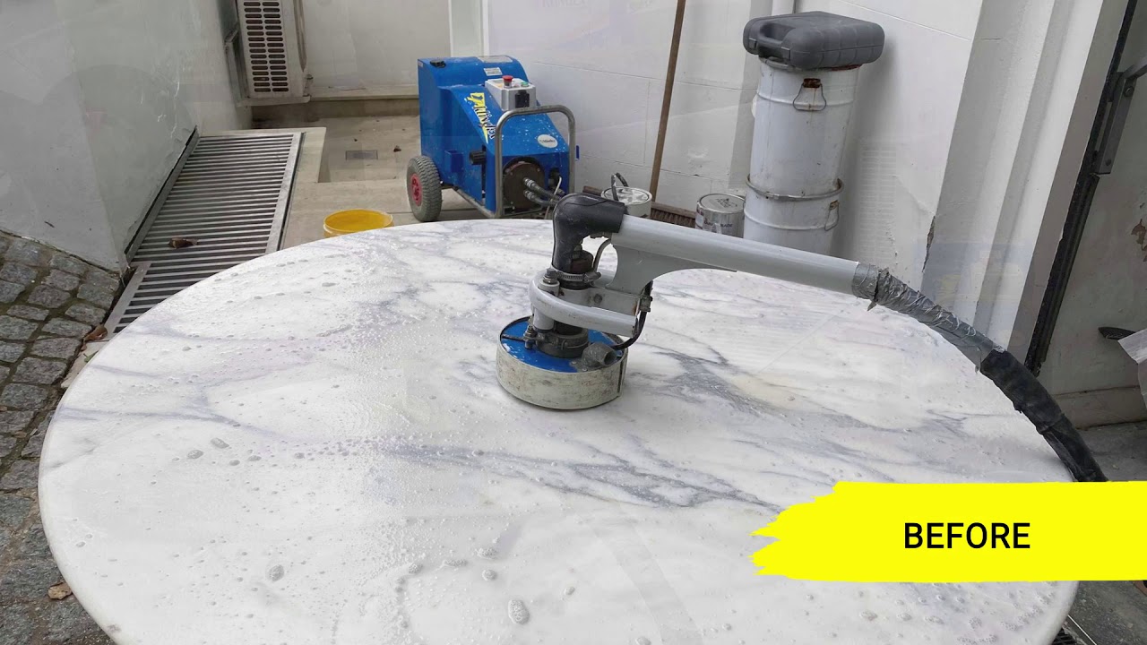 Marble Counter-top restoration London