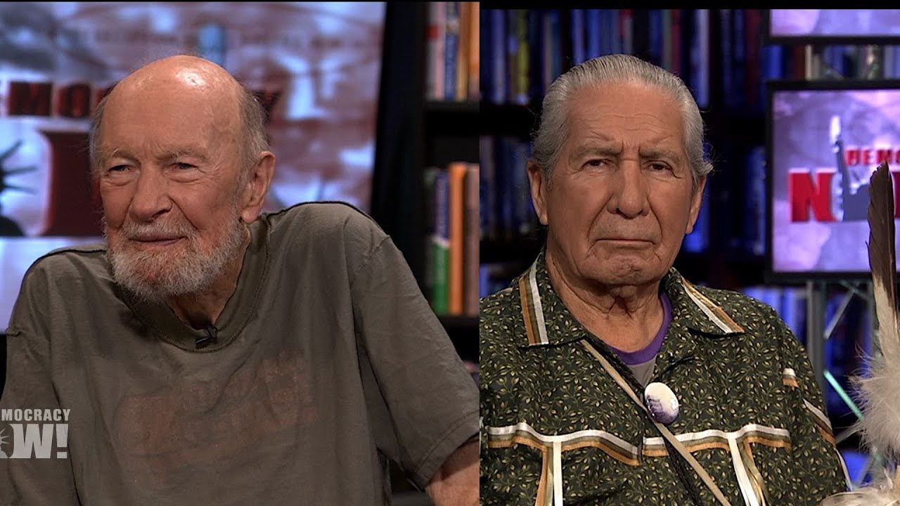 Pete Seeger & Onondaga Leader Oren Lyons on Fracking, Indigenous Struggles and Hiroshima Bombing