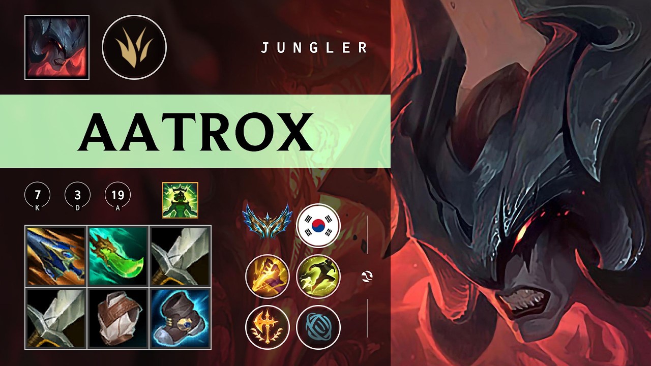 Aatrox Jungle vs Sylas - KR Challenger Patch 26.04
