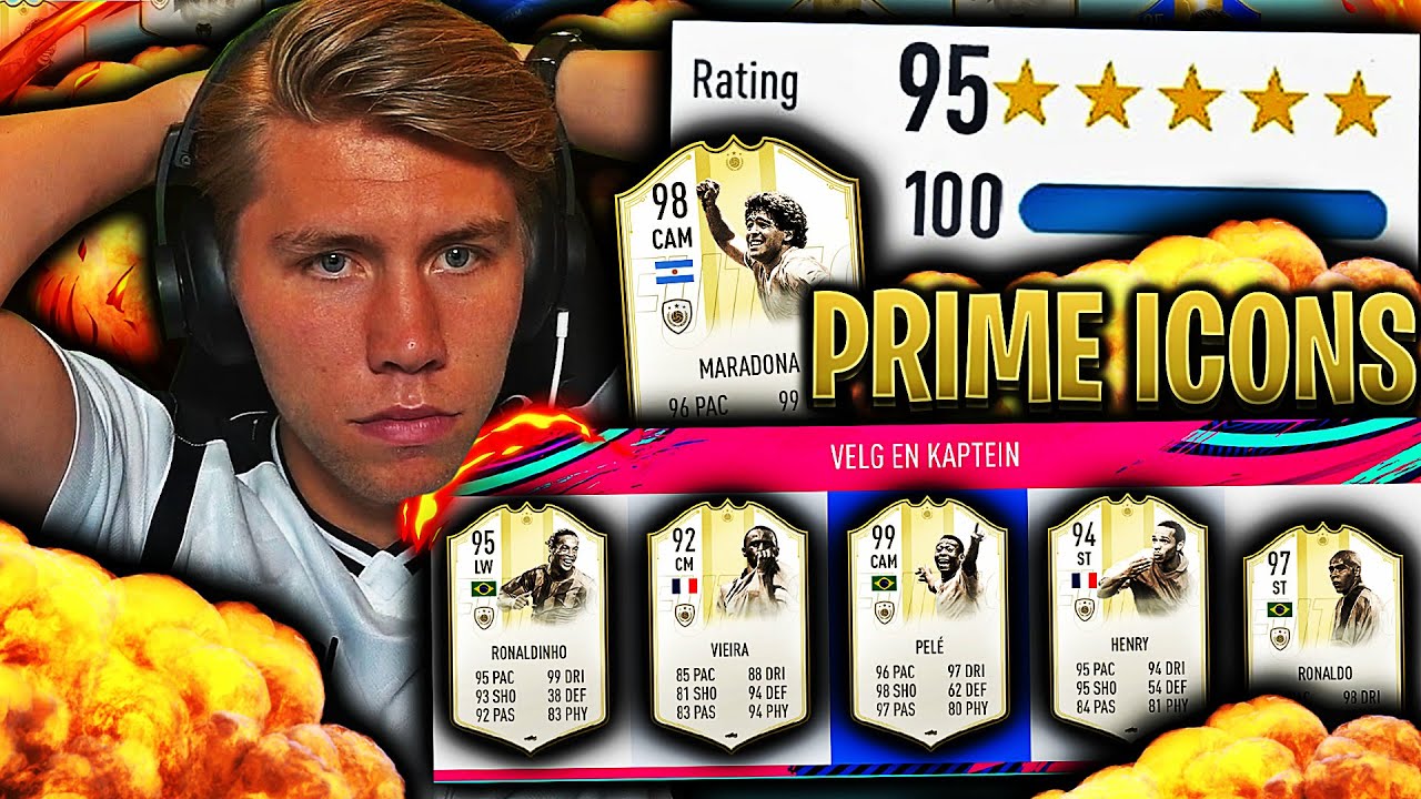 NORGES REKORD med 8 PRIME ICON MOMENTS på FUT DRAFT?! 👀💥 **JAKTEN på 195 FUT DRAFT**