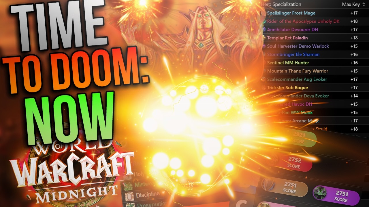 Midnight Mythic+ Early Results: Specs Performance, Popularity, and Meta Outlook