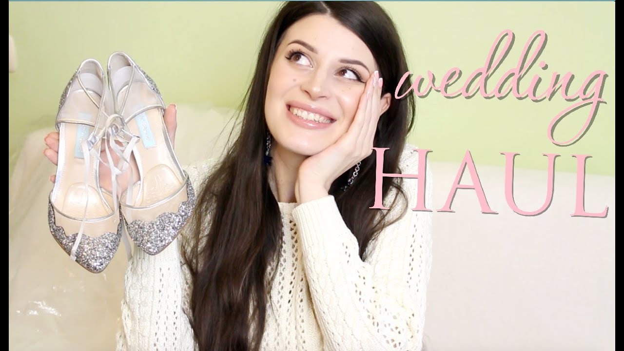 СВАДЕБНЫЕ ПОКУПКИ: Мое Свадебное Платье! Туфли! Аксессуары ♡ WEDDING HAUL
