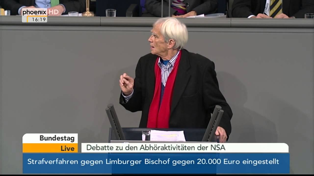 Bundestag - Debatte zur NSA am 18.11.2013