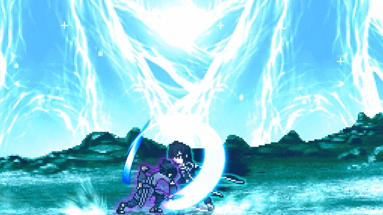 Sasuke VS Kirito | JUS M.U.G.E.N