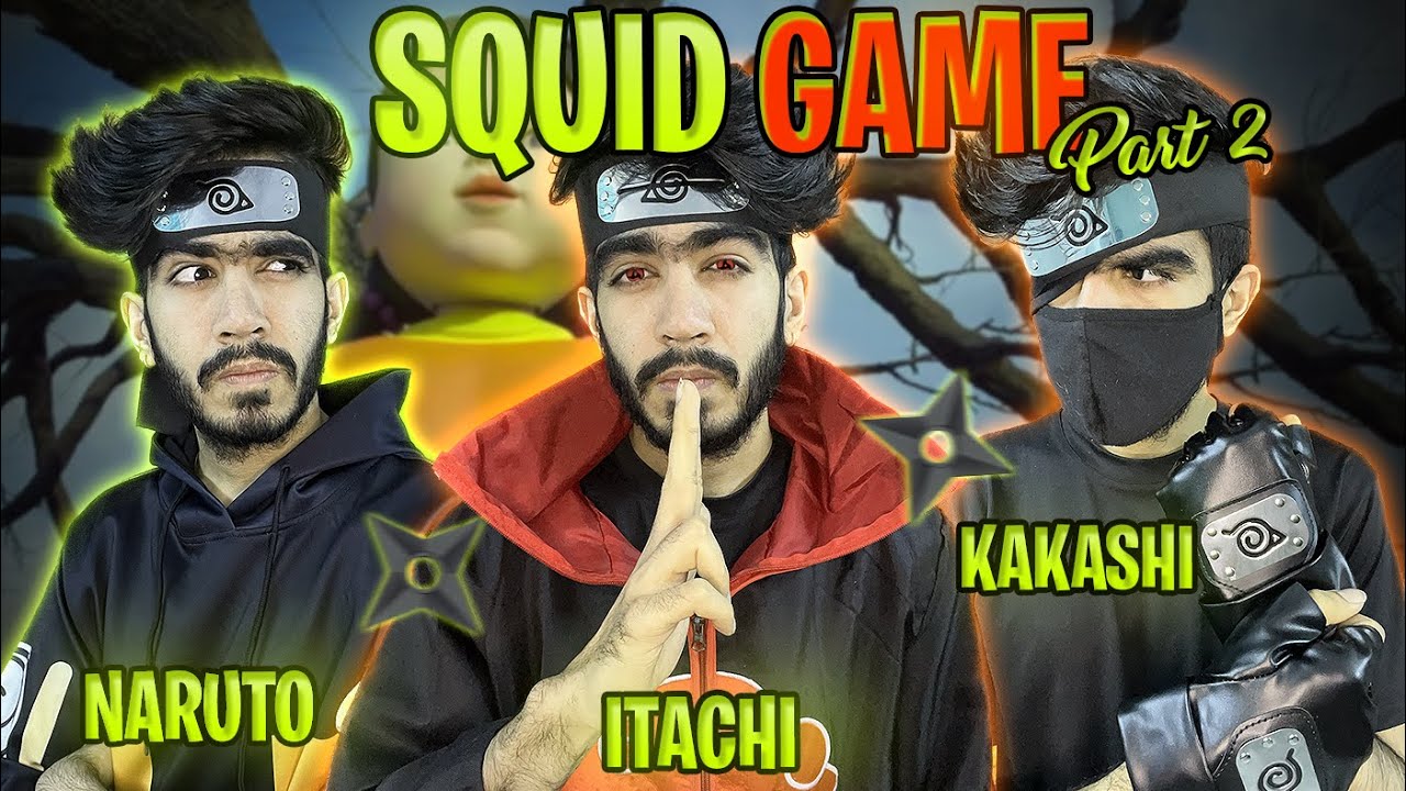 SQUID GAMES in Anime Universe Part 2 😂