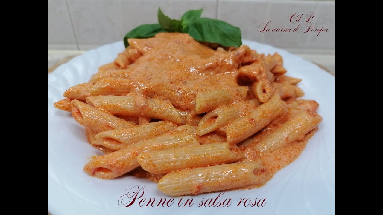 PENNE IN SALSA ROSA #food