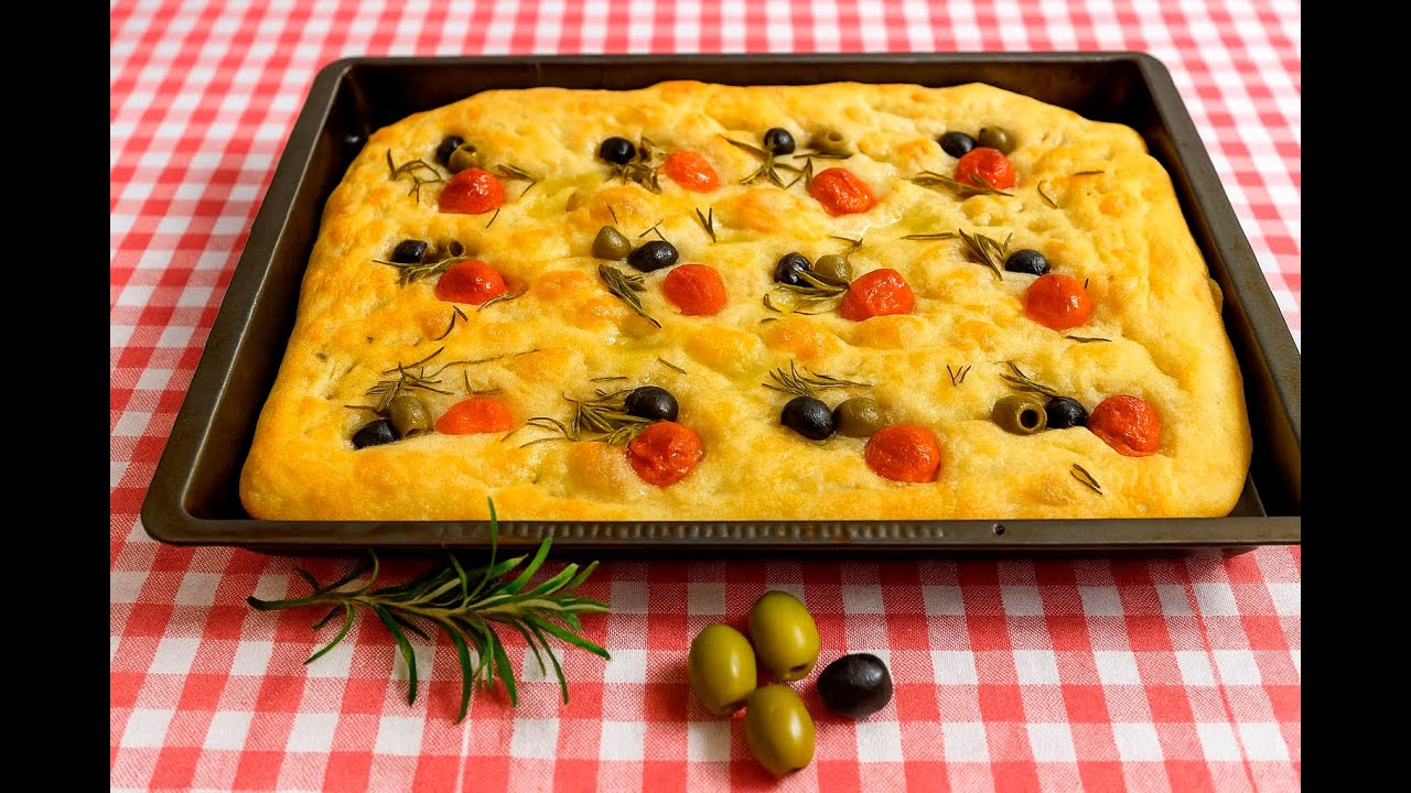 Así preparo mi focaccia favorita en minutos