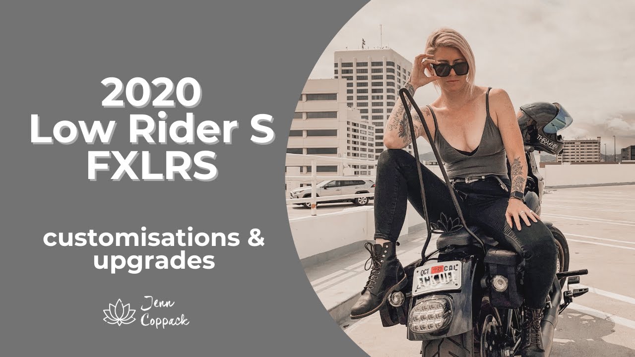 Customisations & Upgrades to Low Rider S | Female Rider in California | Low Rider S FXLRS 2020