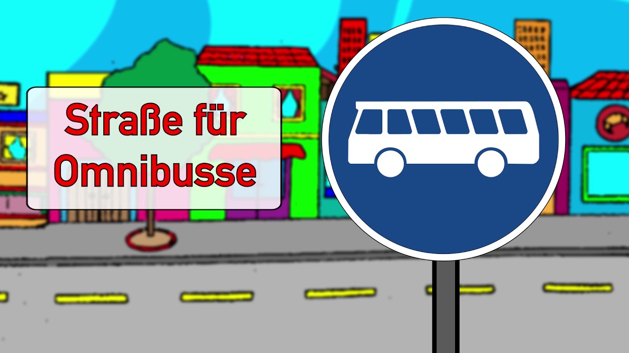 Hinweiszeichen - Verkehrszeichen 🚦 Fahrschule - Yleekids Deutsch lernen mit Kinderliedern 📖