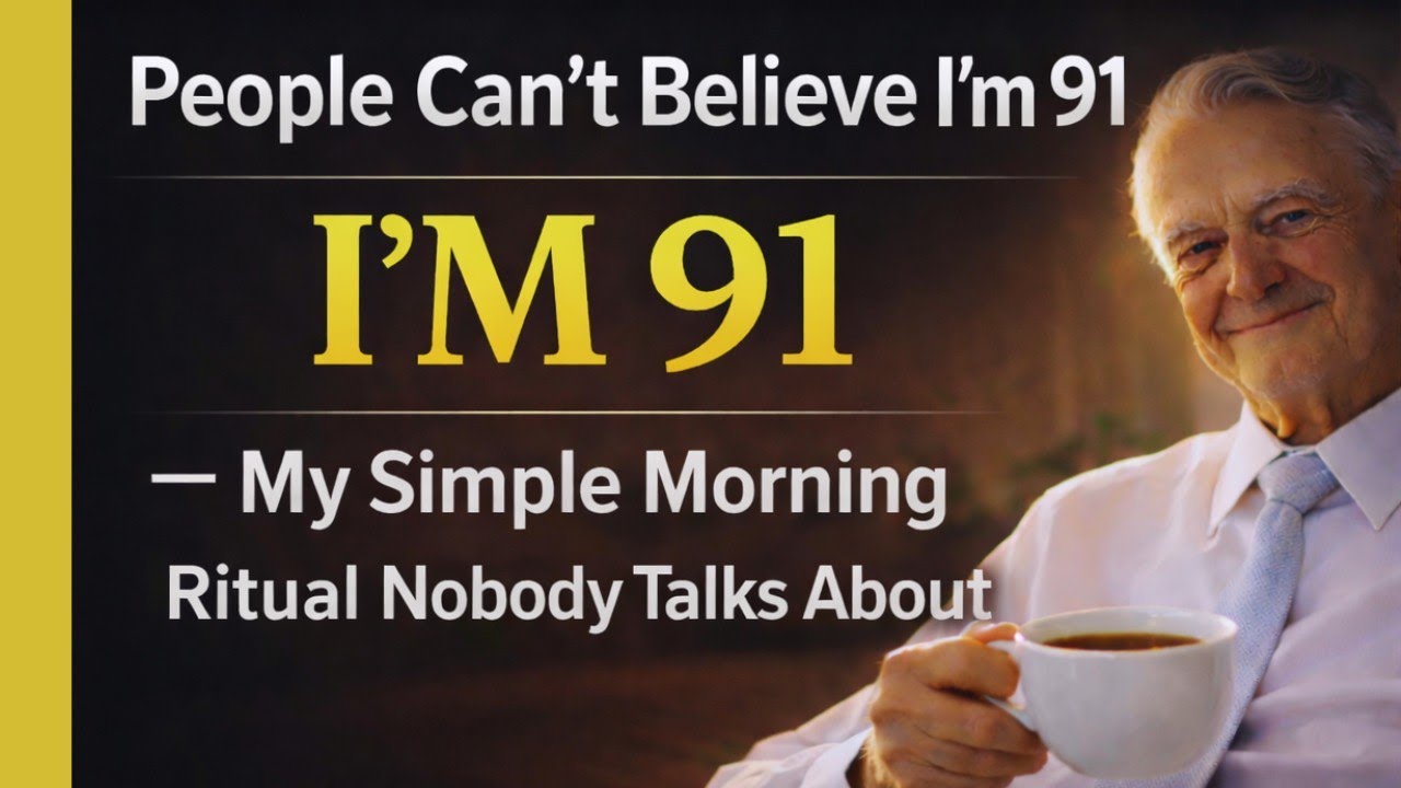 People Are Shocked I’m 91 — My Simple Morning Ritual Nobody Talks About | Over 60 ?