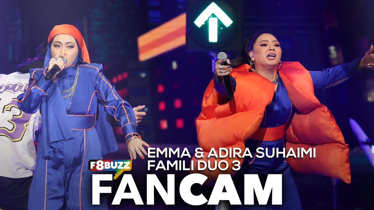 Emma & Adira Suhaimi &bull; SIDE TO SIDE & HAA TEPOK &bull; Famili Duo 3 &bull; F8Buzz FanCam