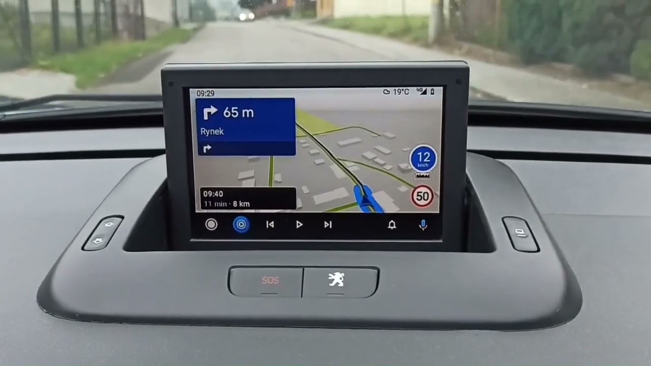 Kr&oacute;tki test AutoMapa na Android Auto