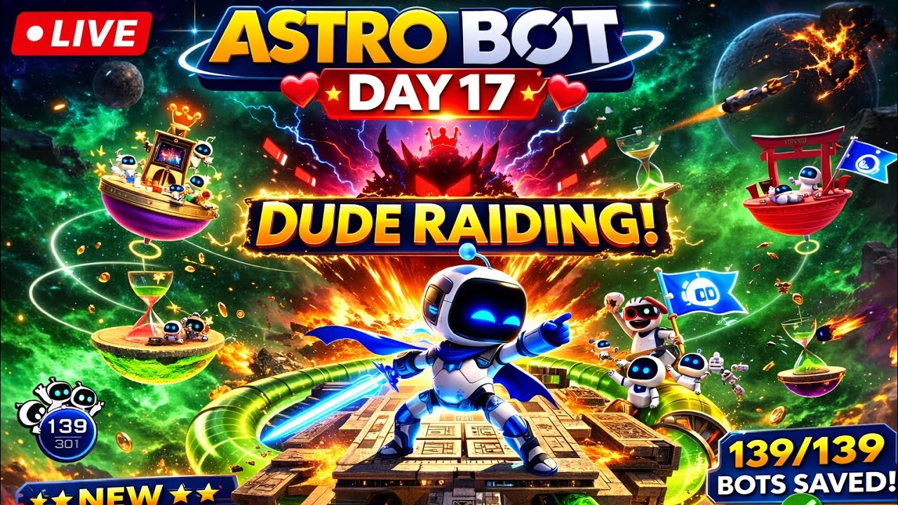 astrobot live day 17 Playing with chiku