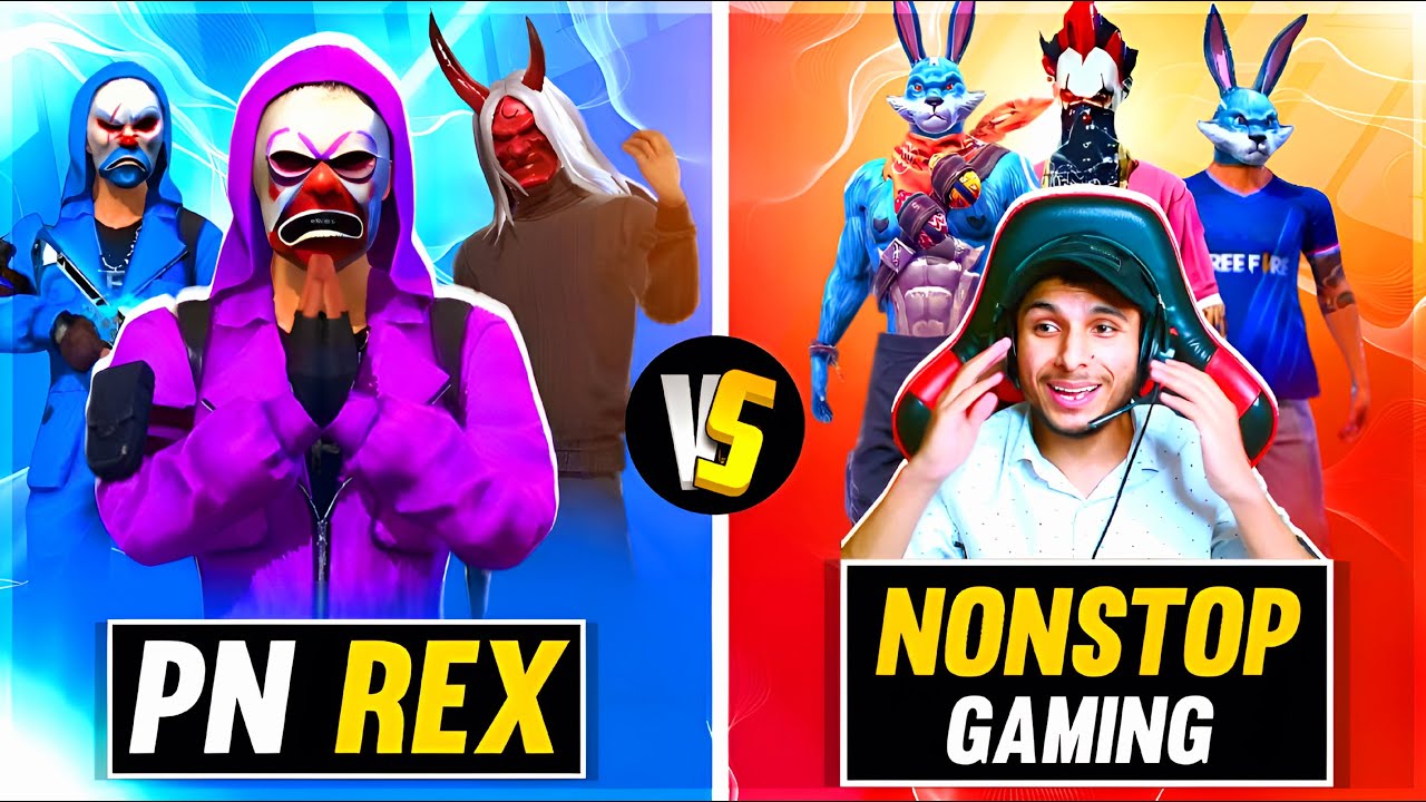 Pro Nation Vs Nonstop Gaming 🥵 Best 4 vs 4 Clash Squad Match - Garena Free Fire ❤️