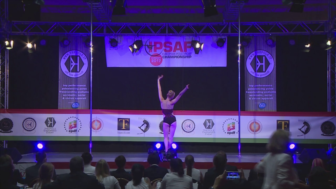 Alice Panzeri (Italy)- Senior Women; semifinal, POSA-European Pole Sport Championship 2017