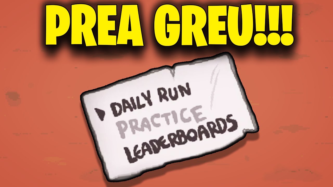 Cel mai greu daily run pe care l-am jucat – Isaac