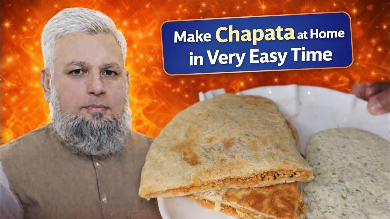 Chicken Cheese Chapata | Crispy & Cheesy Recipe 🧀🔥
