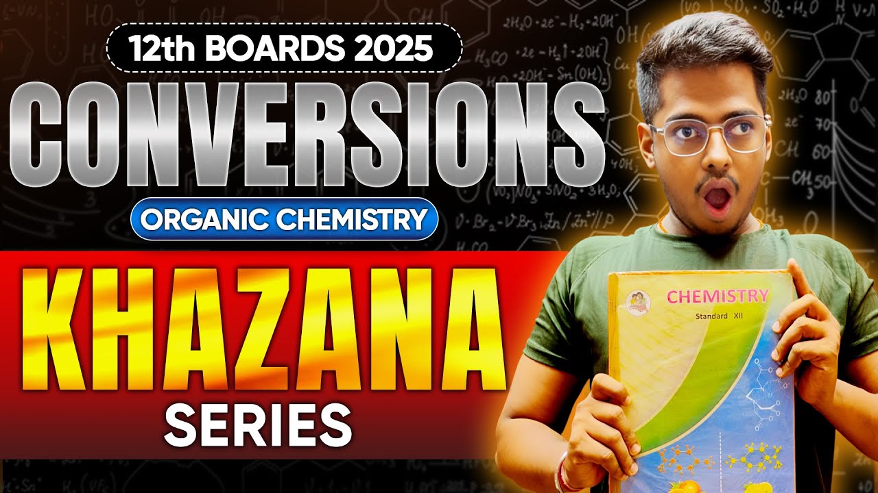 Conversion Reactions in Organic Chemistry | Important Conversions | Class 12 By :- Abhishek Sir ASC