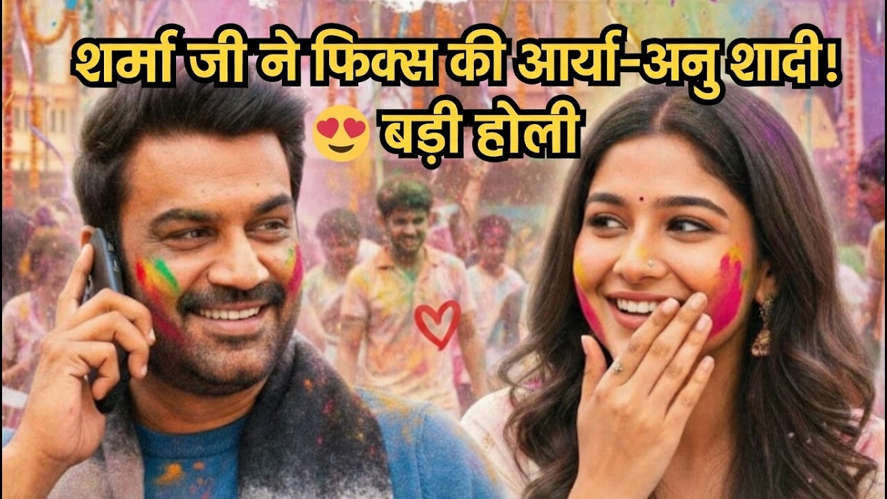 Sharma Ji Fixed Arya-Anu Shaadi! 😍 Big Holi Twist | Tum Se Tum Tak 8 March 2026 Promo