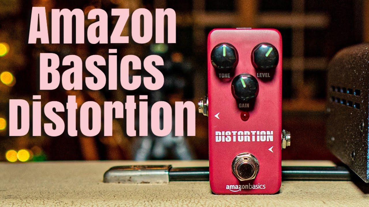 Amazon Basics Distortion Pedal. Really.
