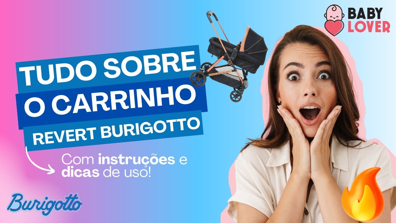 Carrinho Revert Burigotto – Instruções de Uso e Ajustes
