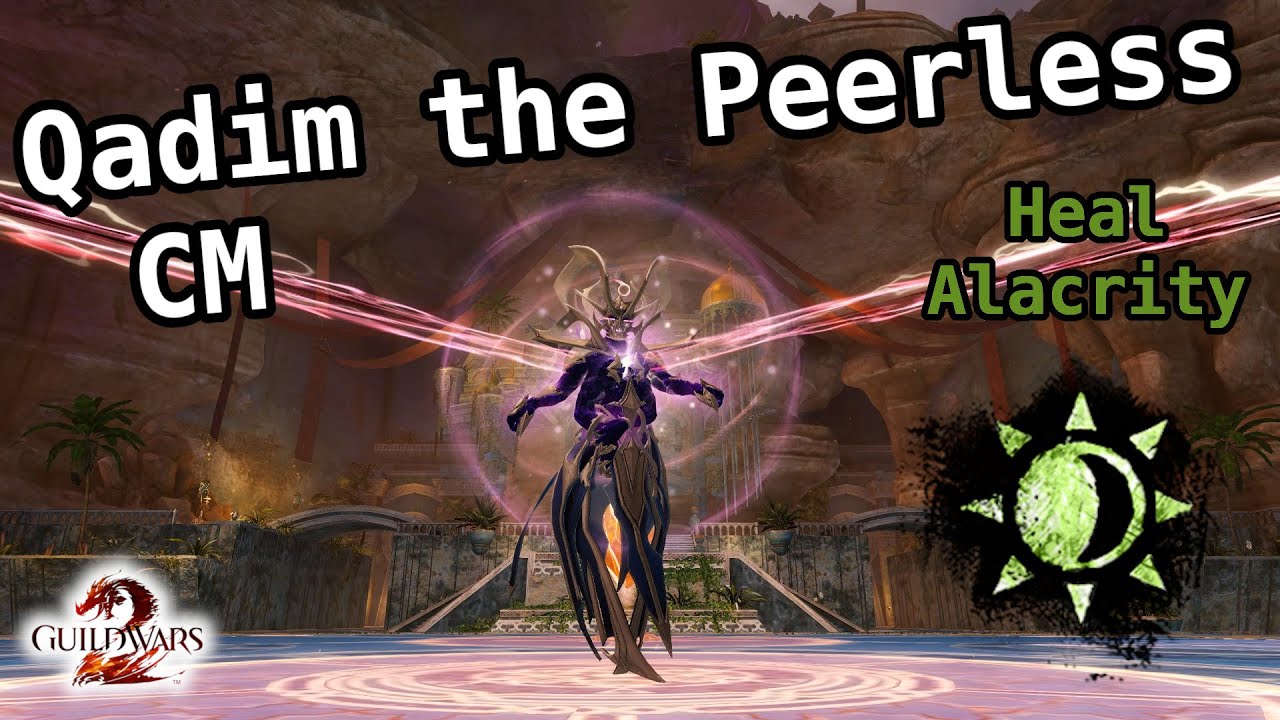 Gw2 | Qadim the Peerless CM | Advanced Fires | Heal Alacrity Druid | Tank