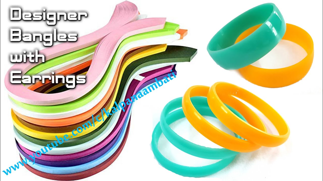 Today New Bangles Idea 1-1-2020 // DIY Jewellery ideas// Designer jewellery making //kalpana ambati