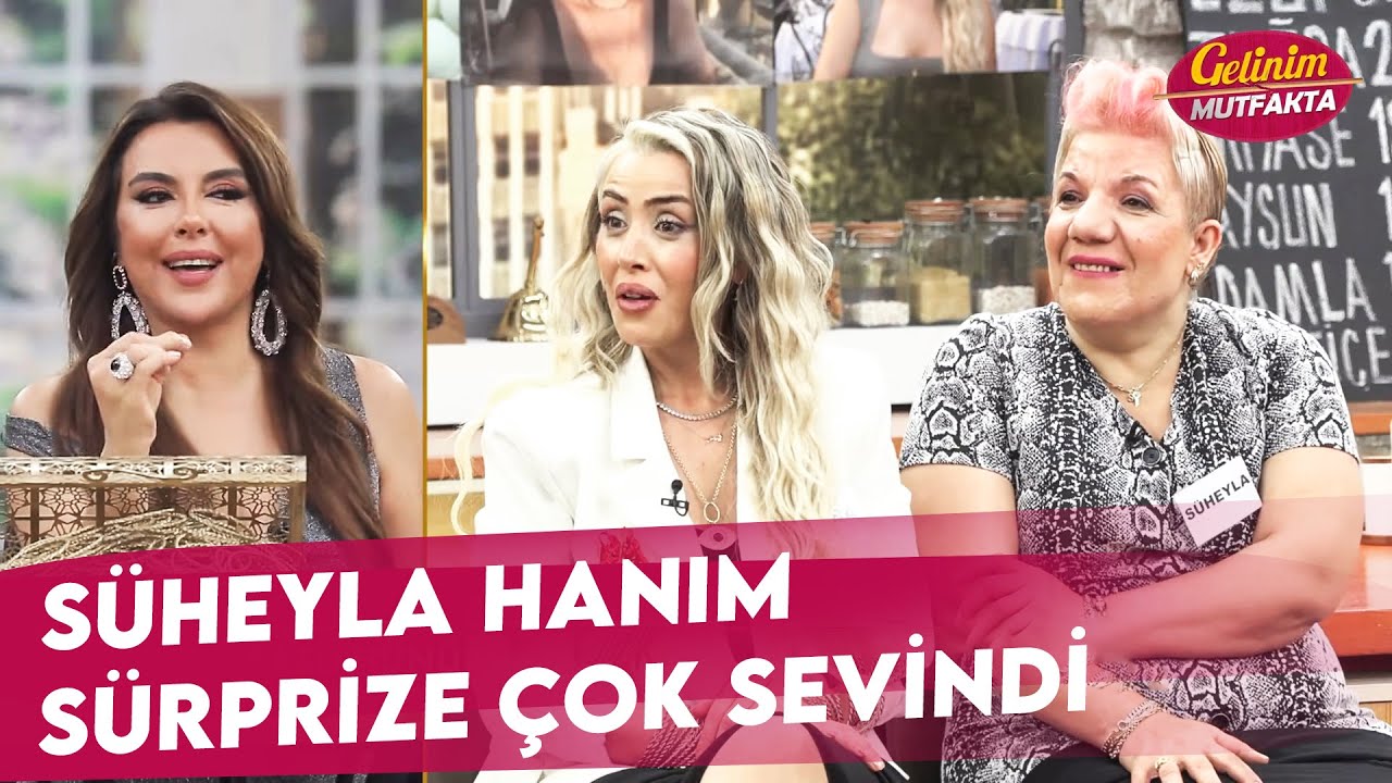 Aslı Hünel'in, Süheyla Hanım'a Sürprizi Ne? - Gelinim Mutfakta 10 Şubat Salı