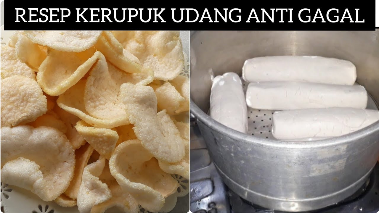 CARA MEMBUAT KERUPUK UDANG ANTI GAGAL || UNTUK IDE USAHA RUMAHAN