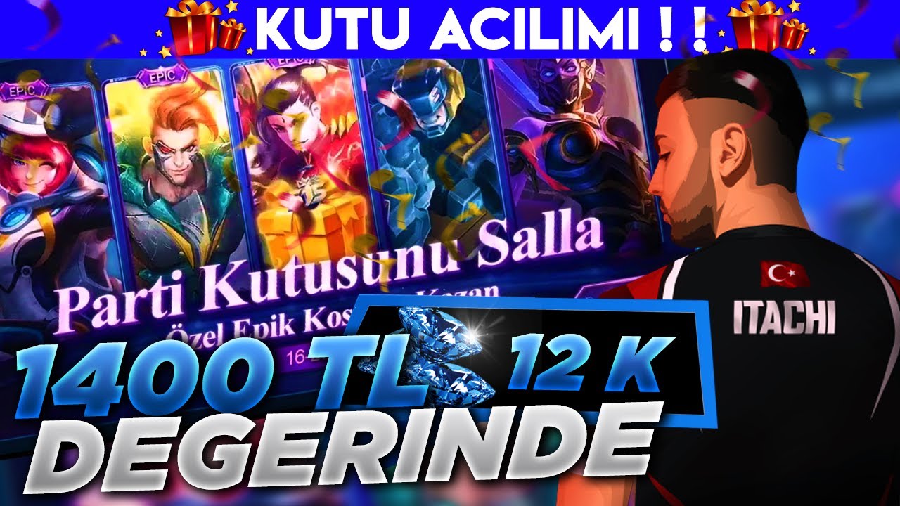1400TL DEĞERİNDE KUTU AÇILIMI !! 12K ELMAS - İNANILMAZ KOSTÜMLER ELDE ETTİM