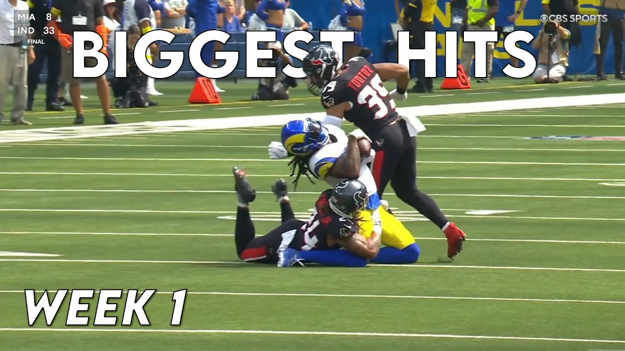 NFL Biggest HITS of Week 1 | 2025 Season