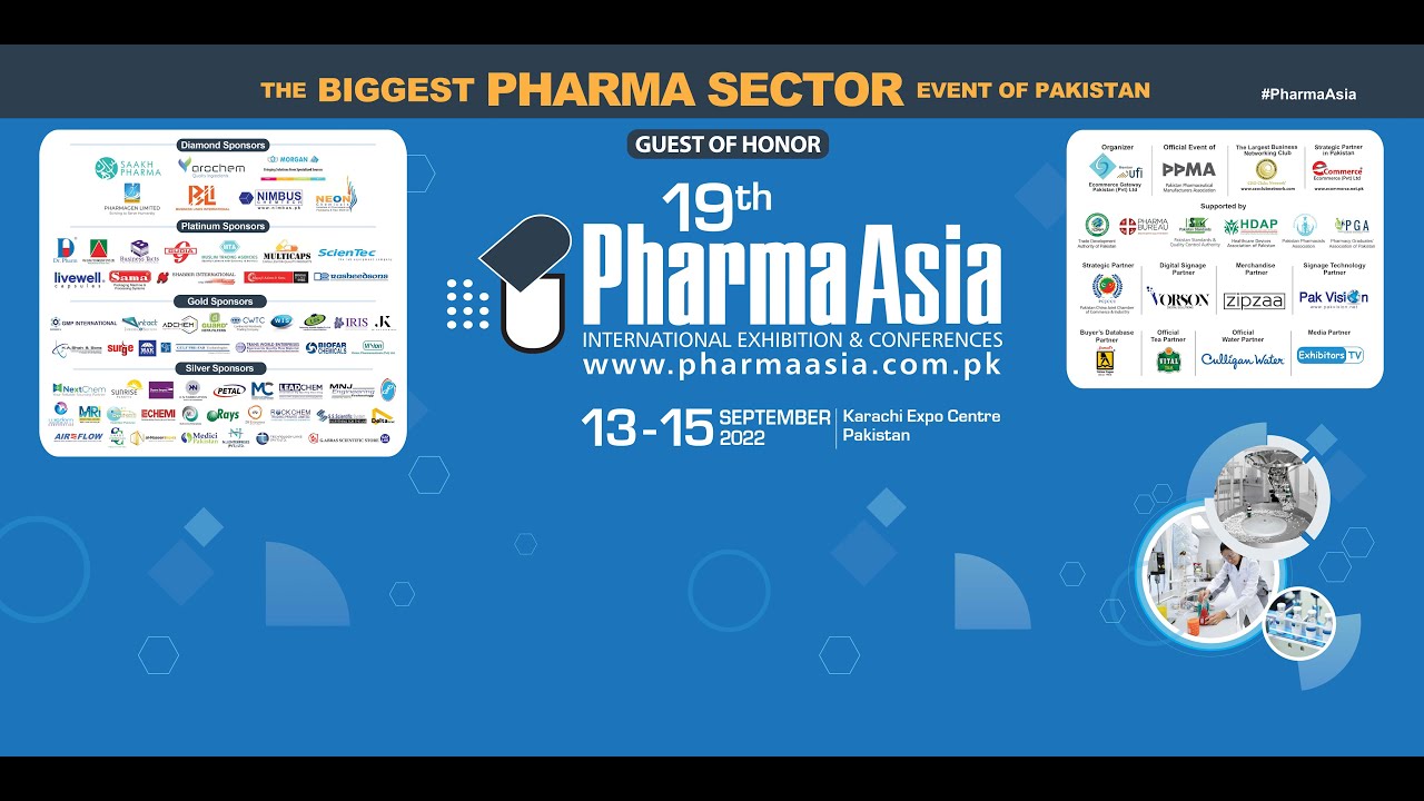 ExhibitorsTV: The Biggest Pharma Industry Event of Pakistan #PharmaAsia is back! Register for Free!