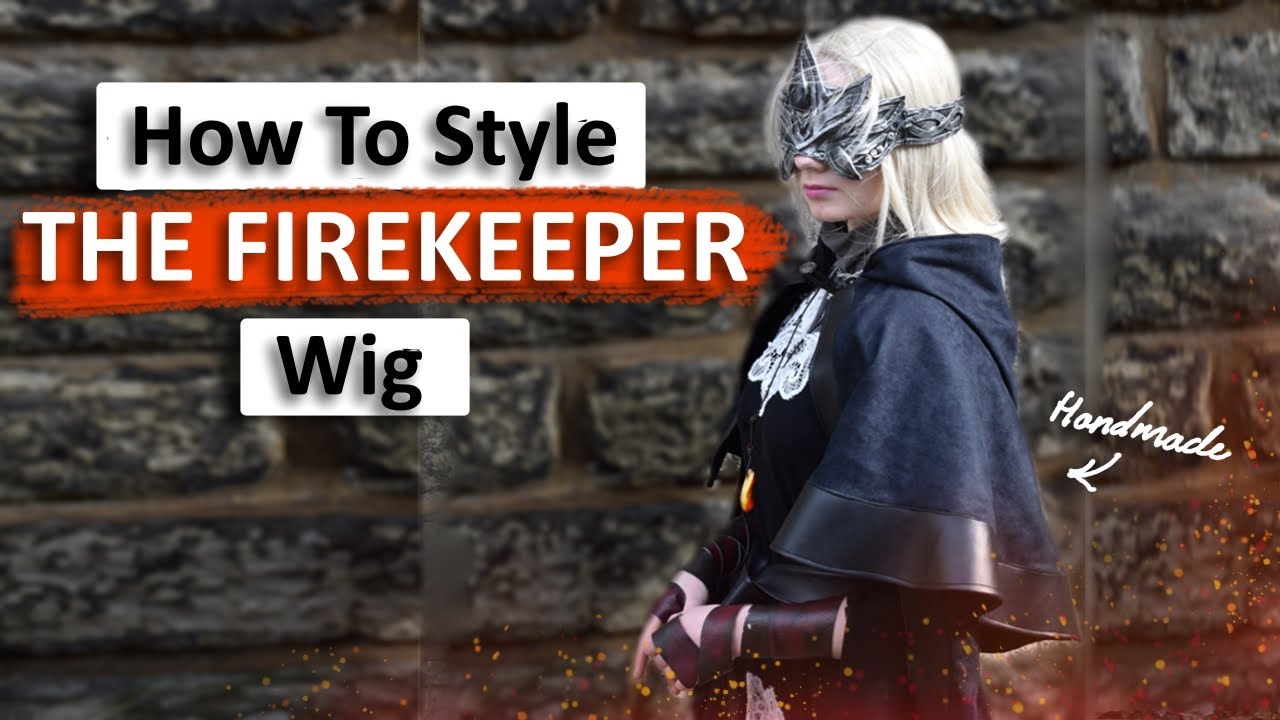 How to make the Firekeepers wig in less than 5 MINS! | Darksouls 3