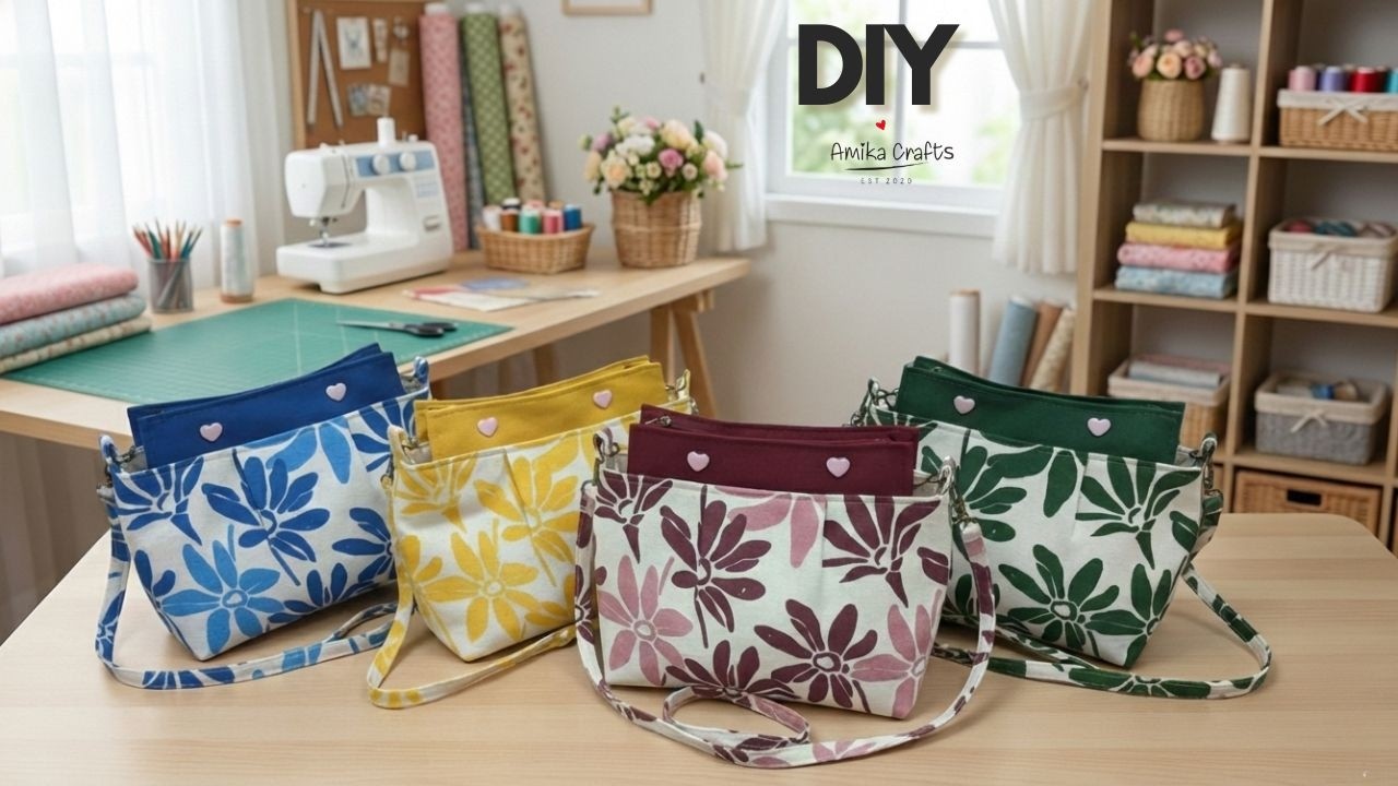 DIY Quick & Easy Crossbody Bag