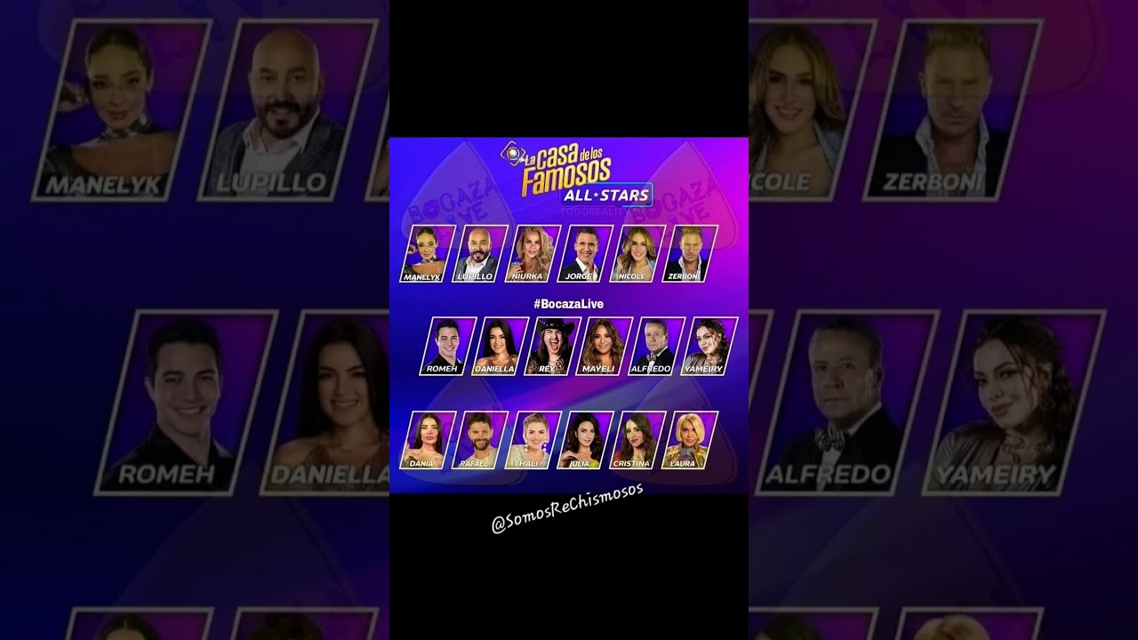 La Casa De Los Famosos All Stars Confirmados 