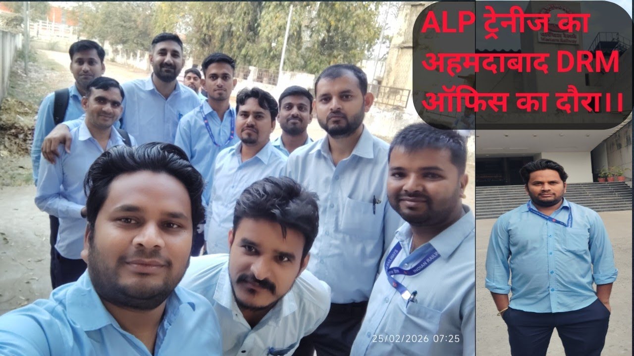 Ahmedabad DRM Office Me Sabhi Trannies Ek Sath..