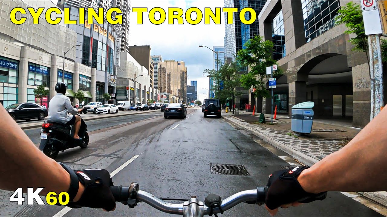 Cycling North York & Hoggs Hollow Climb in Toronto (June 8, 2021)