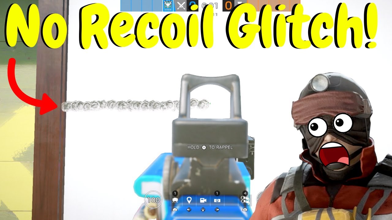 No Recoil Glitch in Rainbow Six Siege