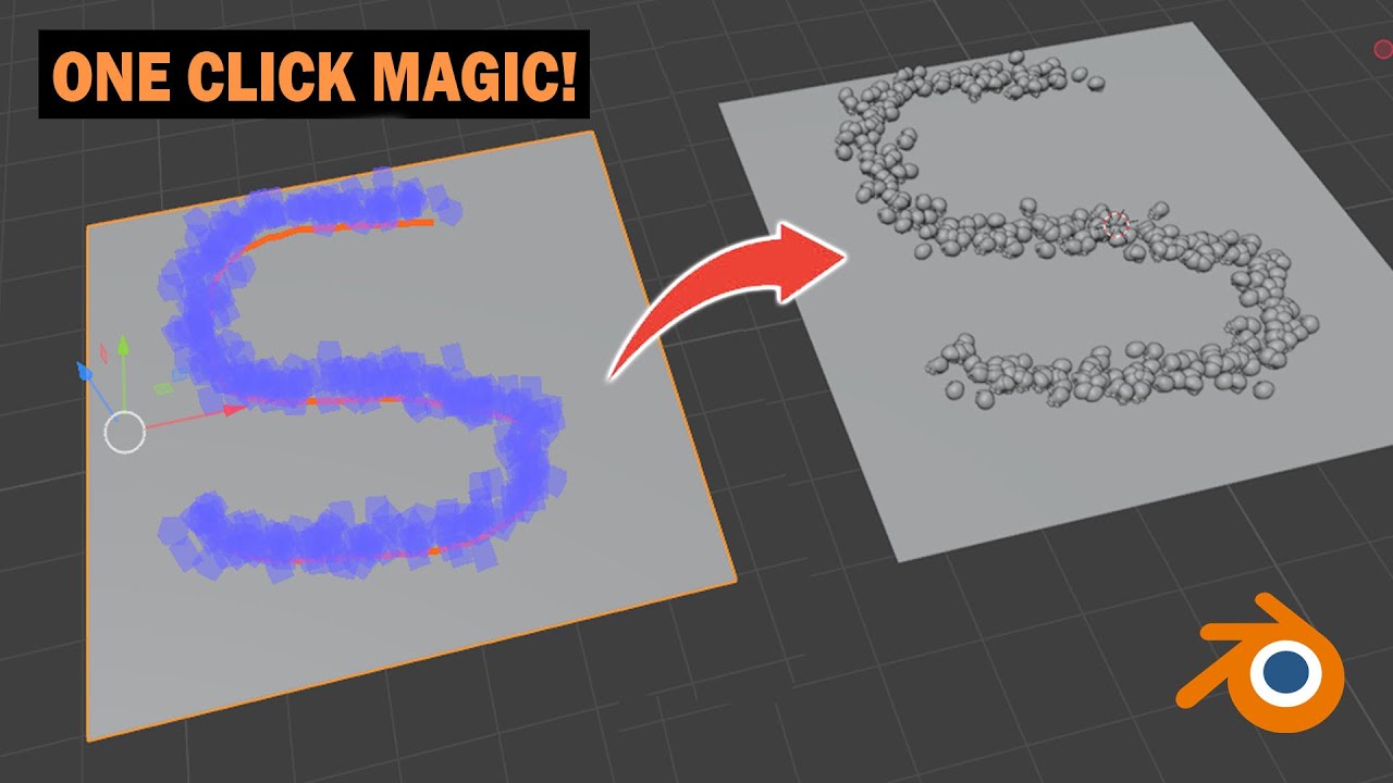 Stop Wasting Hours in Blender! Scatter Objects in 1 Click
