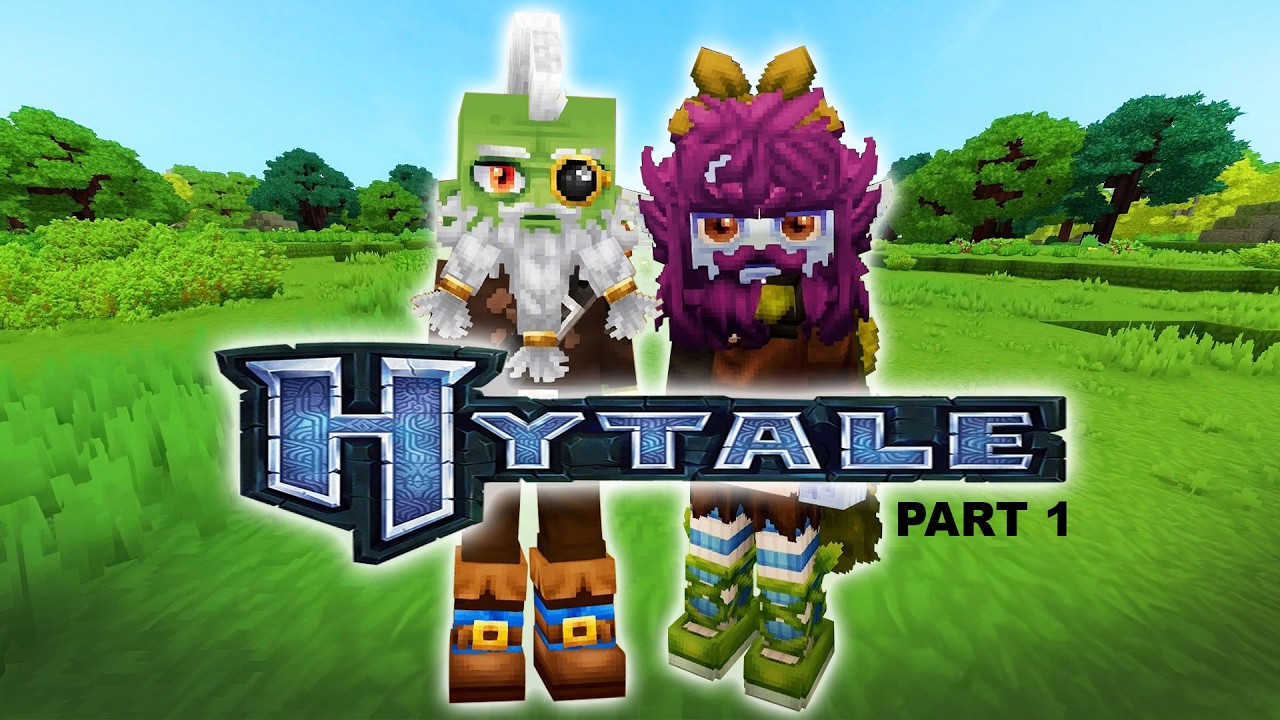 Part 1: choco & Reid Try HYTALE | chocoTaco Variety Gameplay
