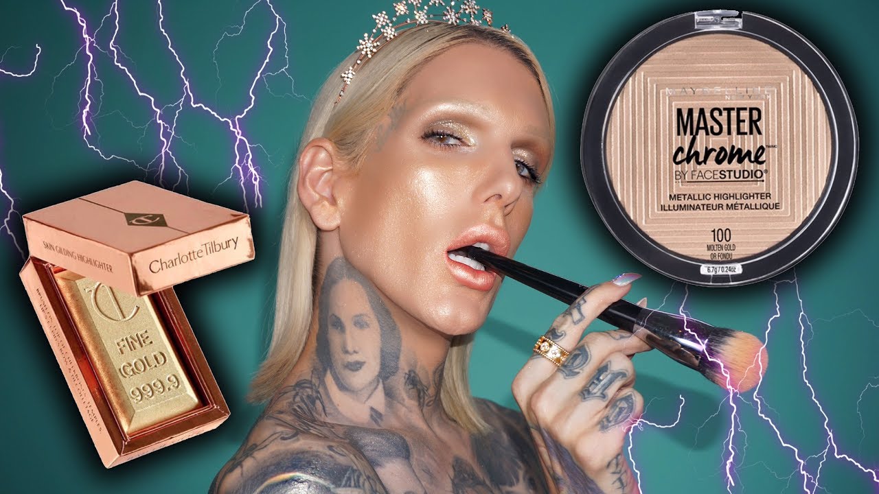 $9.99 MAYBELLINE HIGHLIGHTER VS. $42 LUXURY HIGHLIGHTER