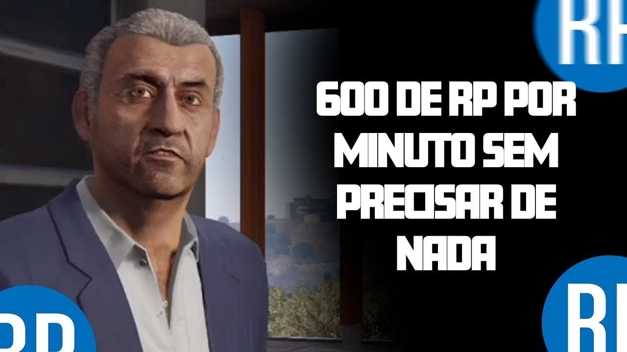 SAIUUU! GLITCH SOLO DE RP 600 DE RP POR MINUTO GANHE MUITO NIVEL AFK AGORA MESMO! #gtaglitch #gta 