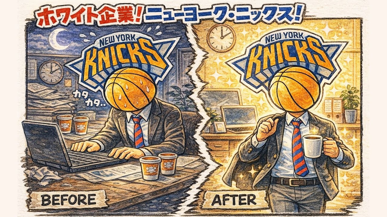 NBAにおける働き方改革の中間レポート／ニックス編