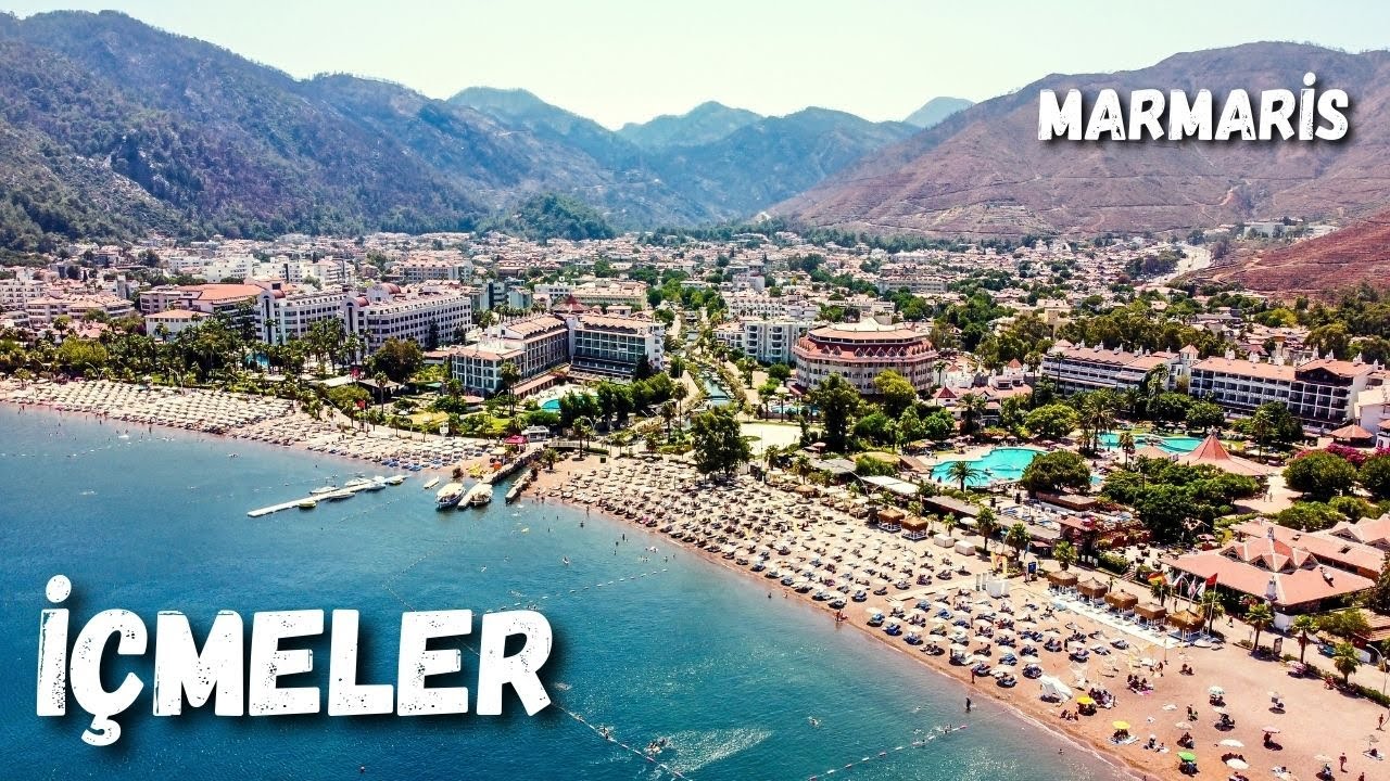 Marmaris İçmeler Plajı - Marmaris'in En Güzel Koyları - Marmaris Gezilecek Yerler - Marmaris Turkey