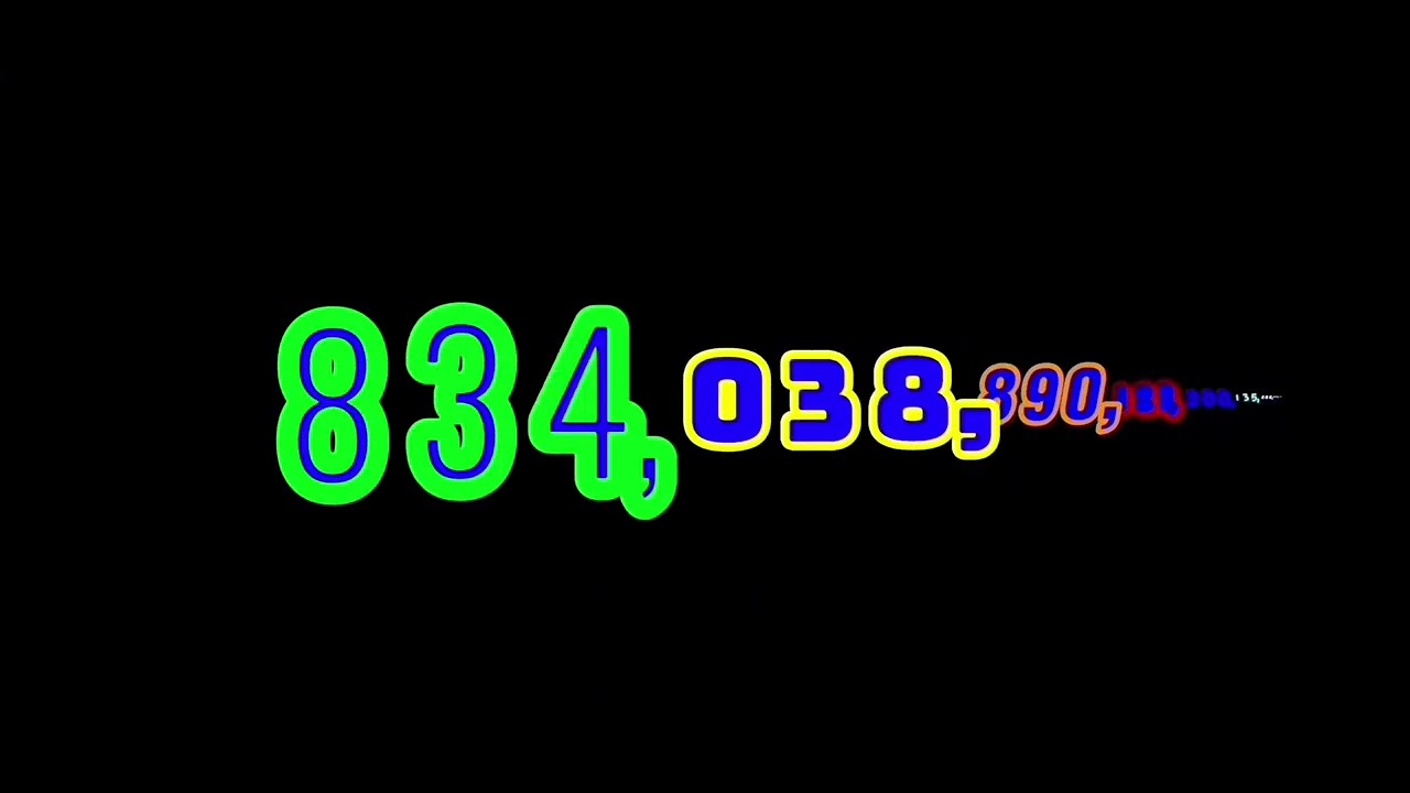 Numbers 0 to 1 Septensexagintillion with sounds (67/100) Centillion